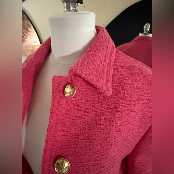 Aritzia Pink Women's Jacket and Skirt - Picture 3 of 6